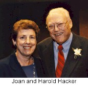photo of Joan and Harold Hacker