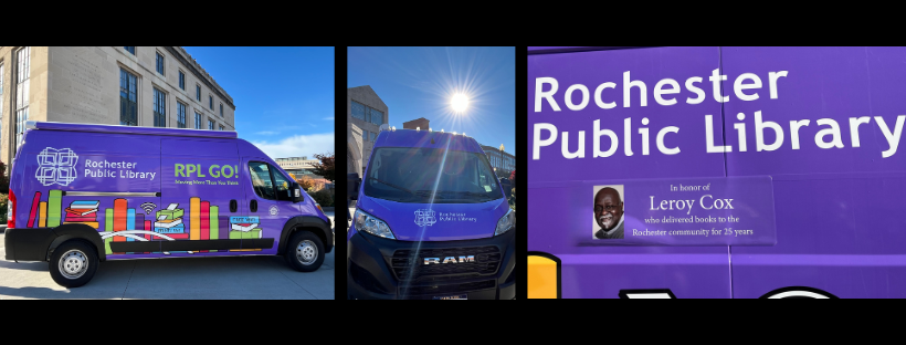 three photos of the RPL Go van